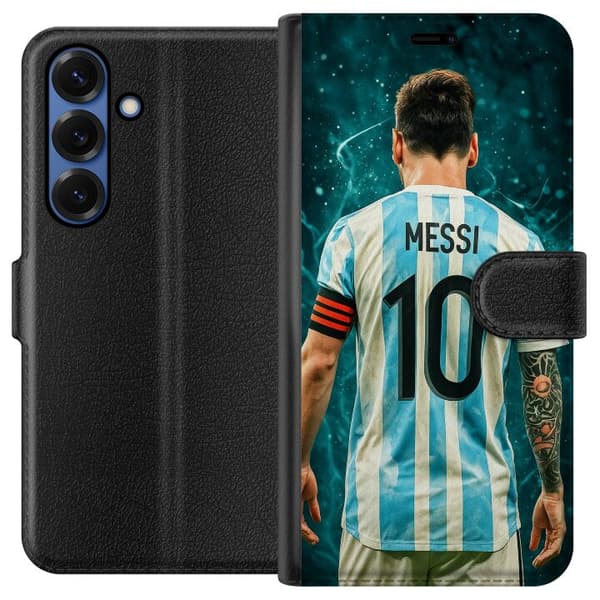 Samsung Galaxy S25+ Tegnebogsetui Messi
