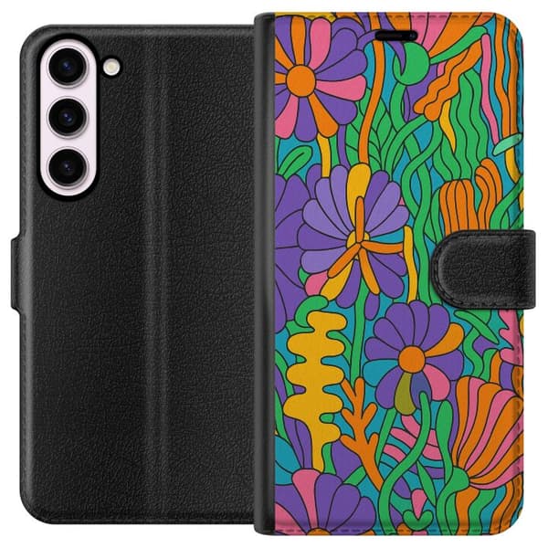 Samsung Galaxy S23+ Lompakkokotelo Värien räjähdys