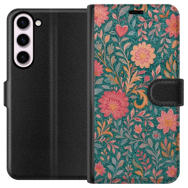 Samsung Galaxy S23+ Lompakkokotelo Floral Dream