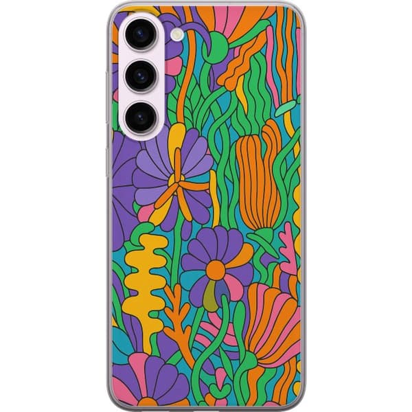 Samsung Galaxy S23+ Gennemsigtig cover Farveeksplosion