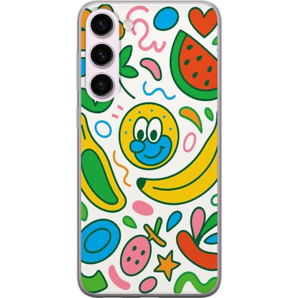 Samsung Galaxy S23+ Genomskinligt Skal Butterfly Veil