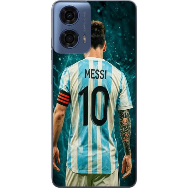 Motorola Moto G24 Läpinäkyvä kuori Messi