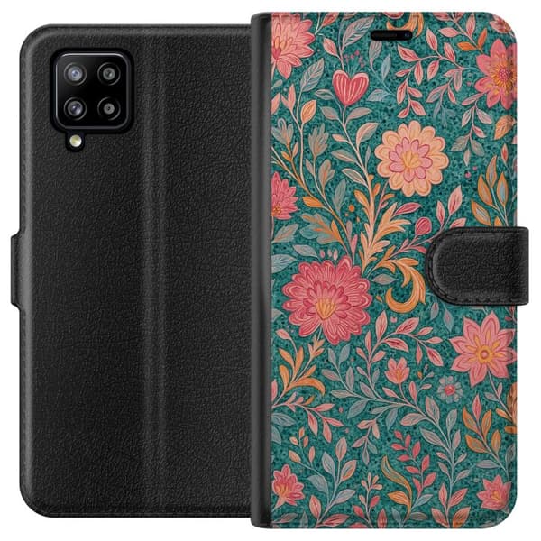 Samsung Galaxy A42 5G Tegnebogsetui Floral Dream