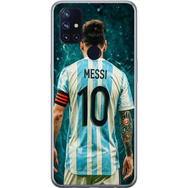 OnePlus Nord N10 5G Gennemsigtig cover Messi