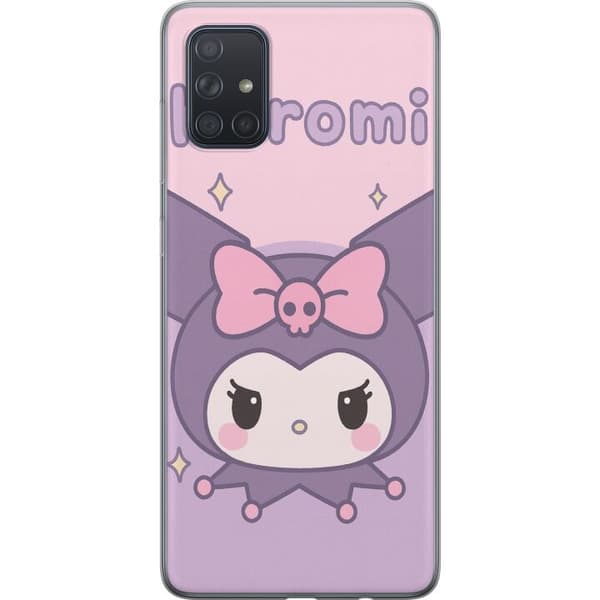 Samsung Galaxy A71 Läpinäkyvä kuori Kuromi Kawaii