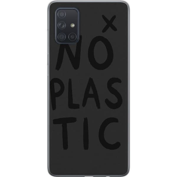 Samsung Galaxy A71 Genomskinligt Skal Eco Echo