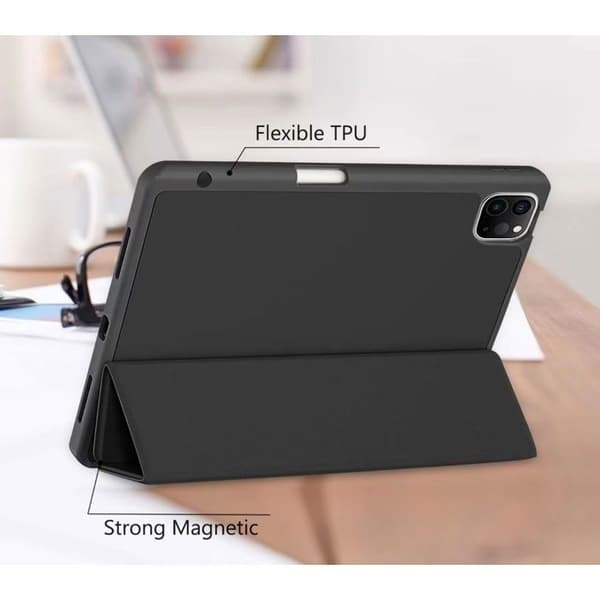 AlzaGuard skyddsflipcover för iPad Pro 11 2024 och Apple Pencil - svart