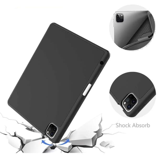 AlzaGuard skyddsflipcover för iPad Pro 11 2024 och Apple Pencil - svart