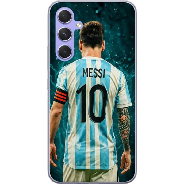 Samsung Galaxy A54 Läpinäkyvä kuori Messi