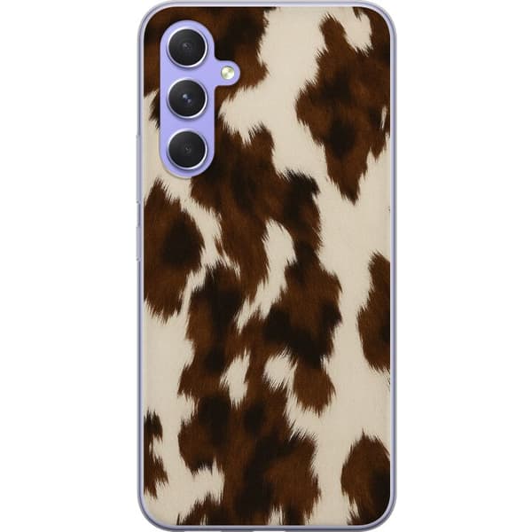 Samsung Galaxy A54 Läpinäkyvä kuori Värisuihku