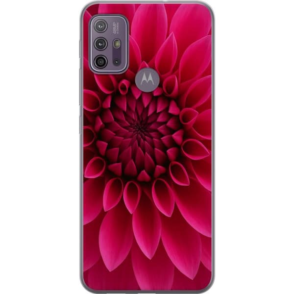 Motorola Moto G10 Gjennomsiktig deksel Rosecore