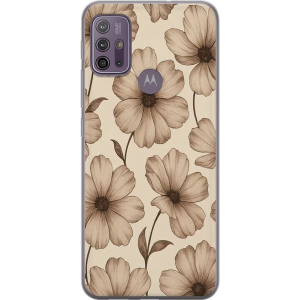 Motorola Moto G10 Läpinäkyvä kuori Pastel Rush
