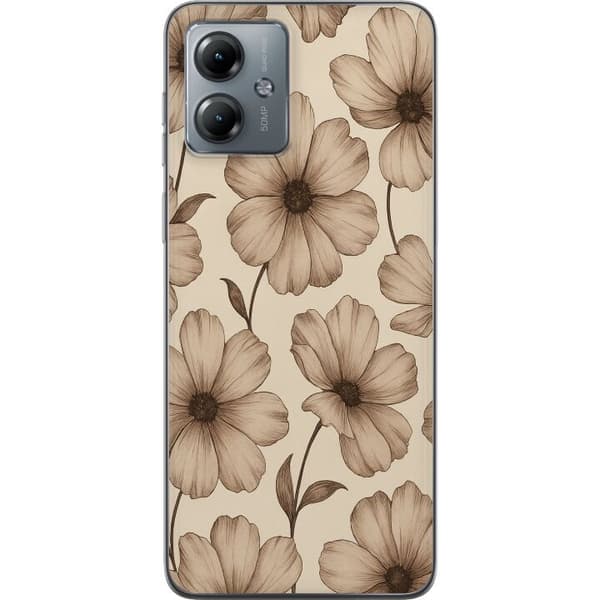 Motorola Moto G14 Läpinäkyvä kuori Pastel Rush