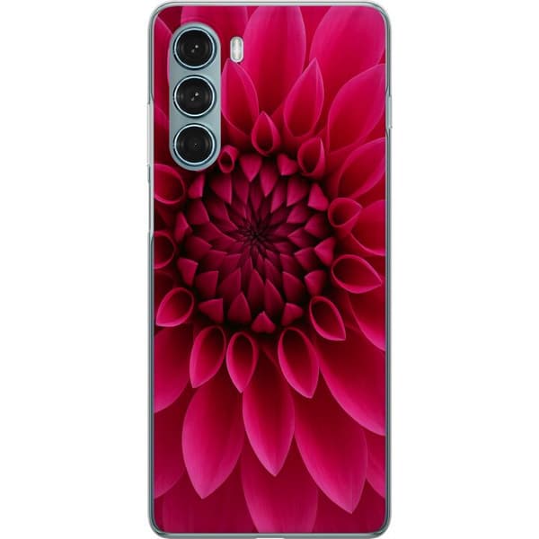 Motorola Moto G200 5G Genomskinligt Skal Rosecore