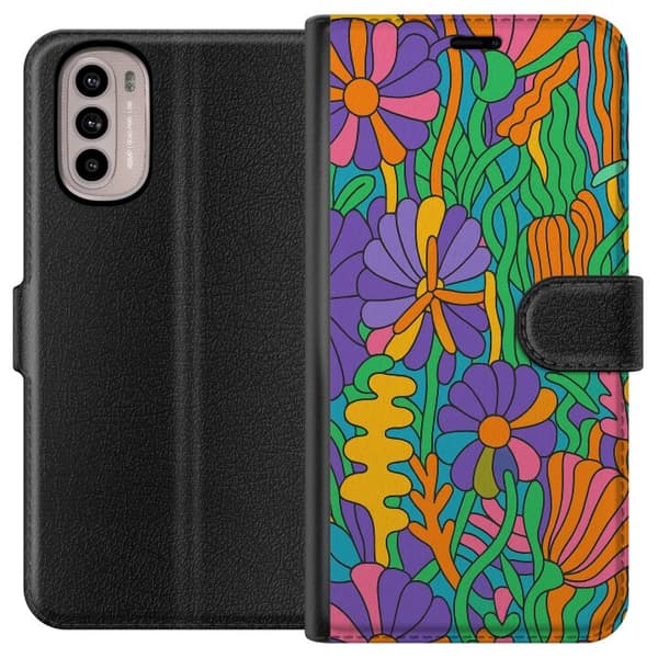 Motorola Moto G31 Lompakkokotelo Värien räjähdys