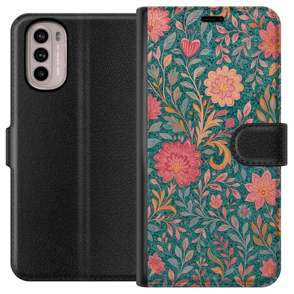 Motorola Moto G31 Tegnebogsetui Floral Dream