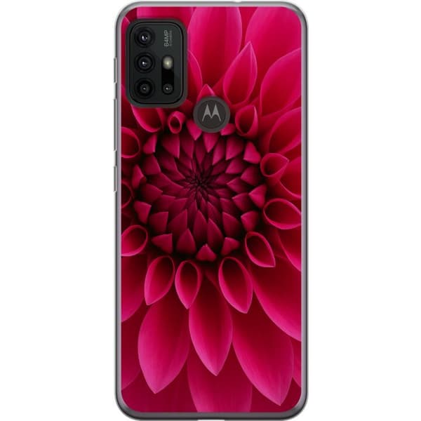 Motorola Moto G30 Läpinäkyvä kuori Rosecore