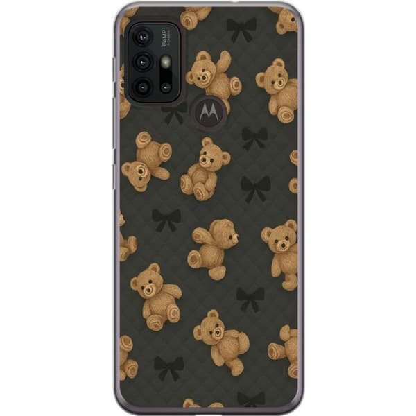 Motorola Moto G30 Gennemsigtig cover Teddy Knus