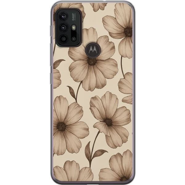 Motorola Moto G30 Gennemsigtig cover Pastel Rush