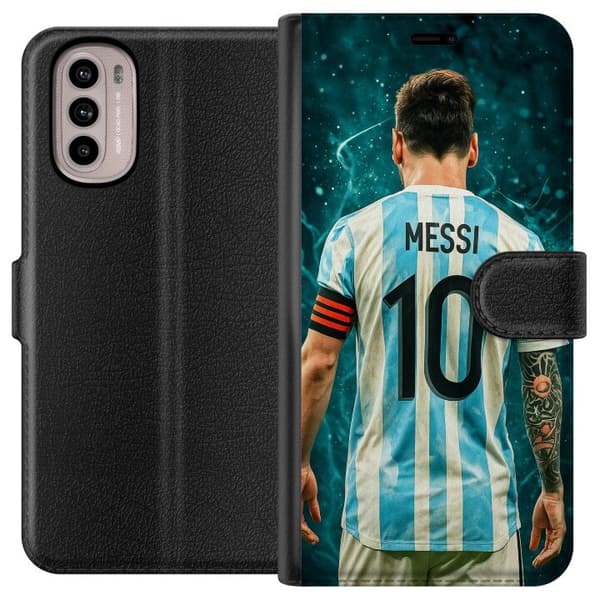 Motorola Moto G41 Lompakkokotelo Messi