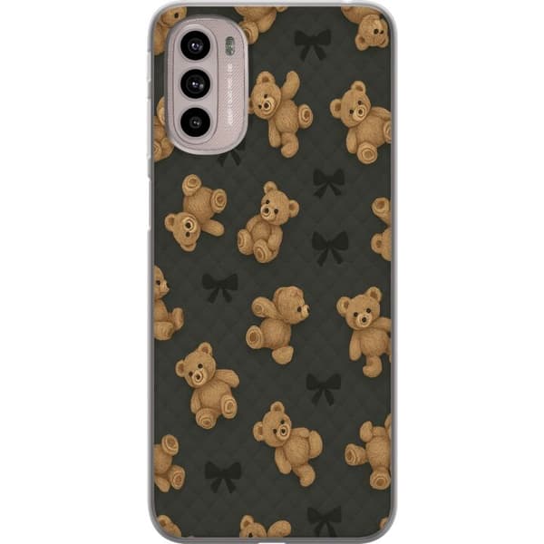 Motorola Moto G41 Genomskinligt Skal Teddy Hugs