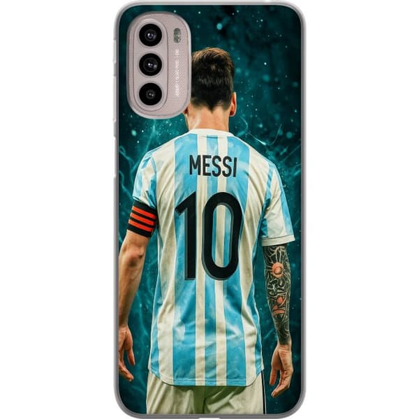 Motorola Moto G41 Läpinäkyvä kuori Messi