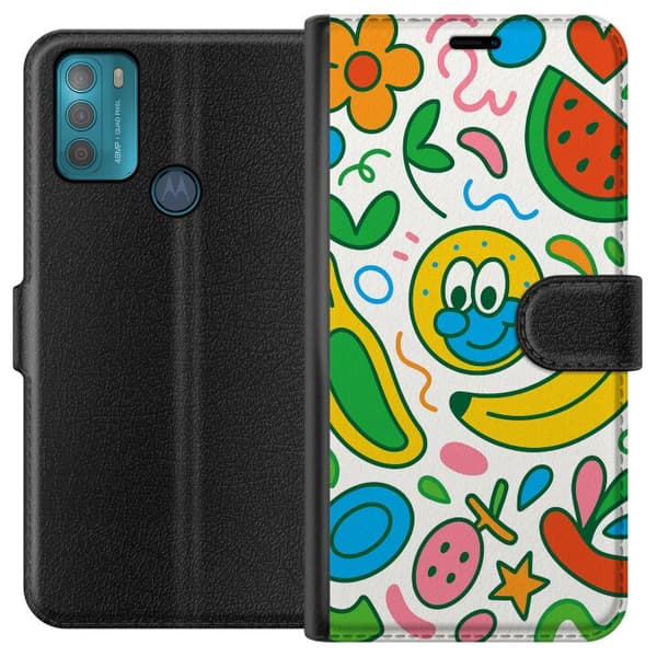 Motorola Moto G50 Plånboksfodral Butterfly Veil