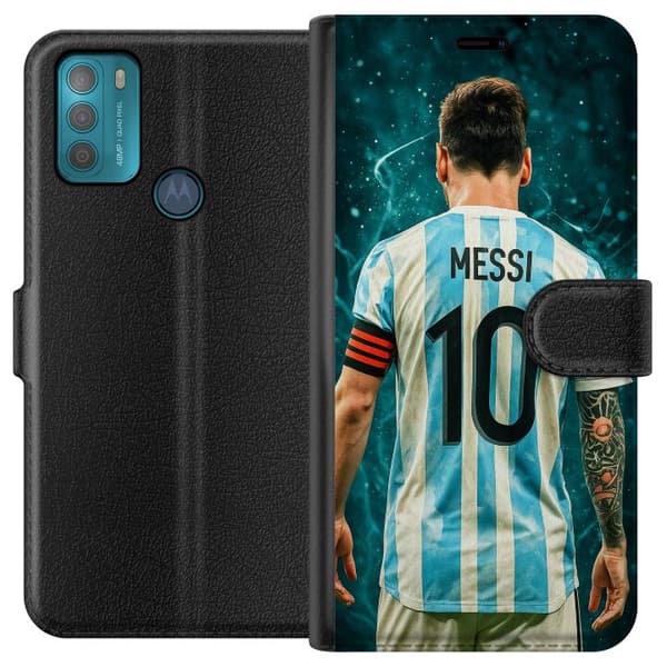 Motorola Moto G50 Lommeboketui Messi