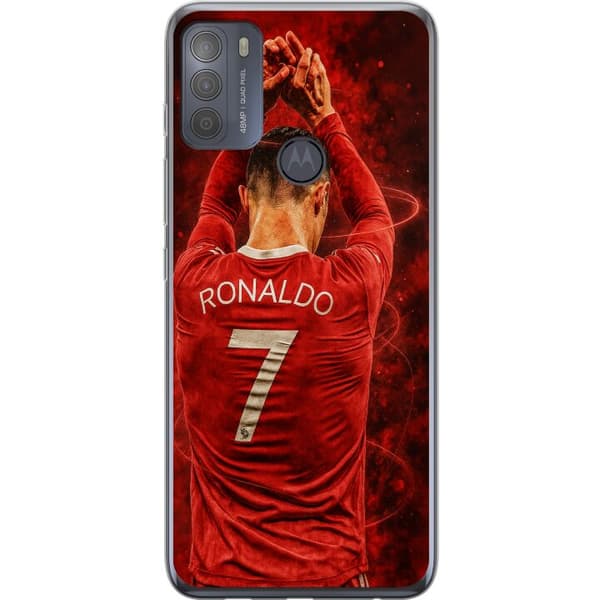 Motorola Moto G50 Genomskinligt Skal Ronaldo