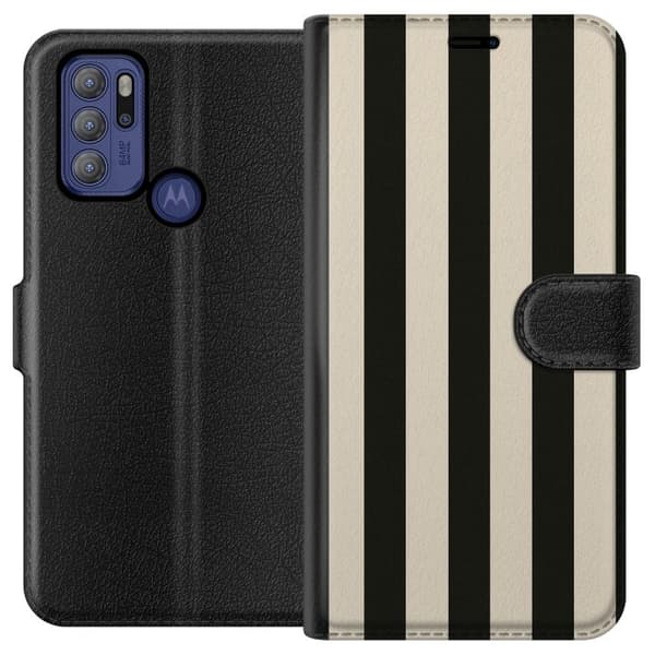 Motorola Moto G60S Plånboksfodral Line Flow