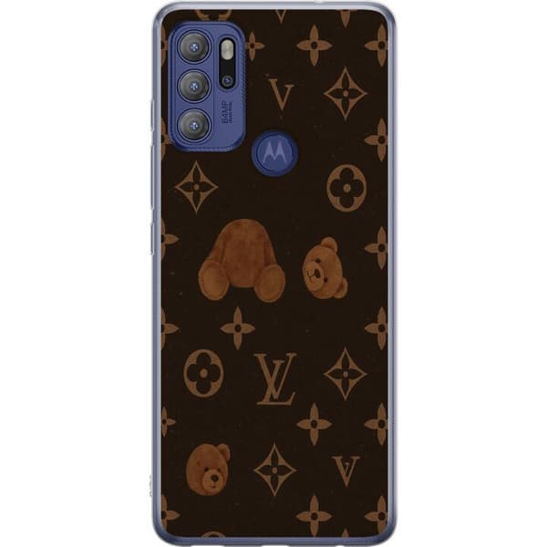 Motorola Moto G60S Genomskinligt Skal Plush Luxe