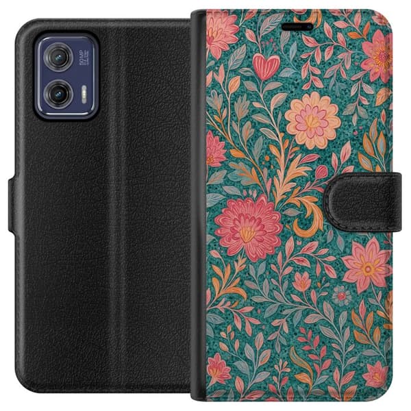 Motorola Moto G73 Lompakkokotelo Floral Dream