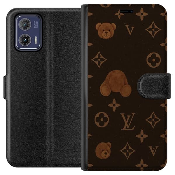 Motorola Moto G73 Lompakkokotelo Plush Luxe