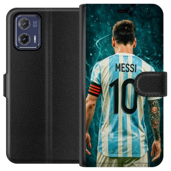 Motorola Moto G73 Plånboksfodral Messi
