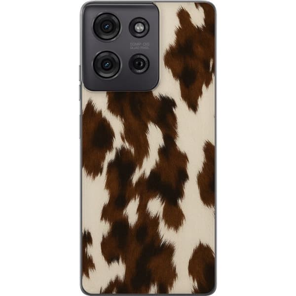 Motorola Moto G75 Gennemsigtig cover Farve Sprøjt