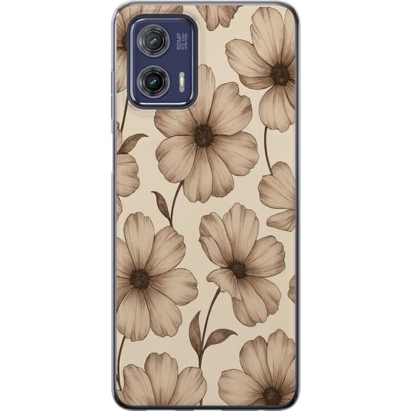 Motorola Moto G73 Genomskinligt Skal Pastel Rush