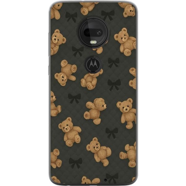 Motorola Moto G7 Genomskinligt Skal Teddy Hugs