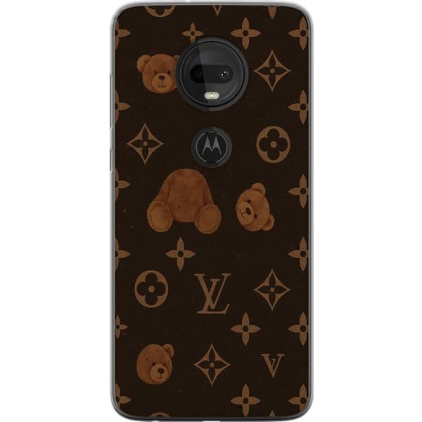 Motorola Moto G7 Läpinäkyvä kuori Plush Luxe