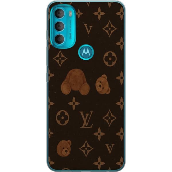 Motorola Moto G71 5G Gennemsigtig cover Plush Luxe