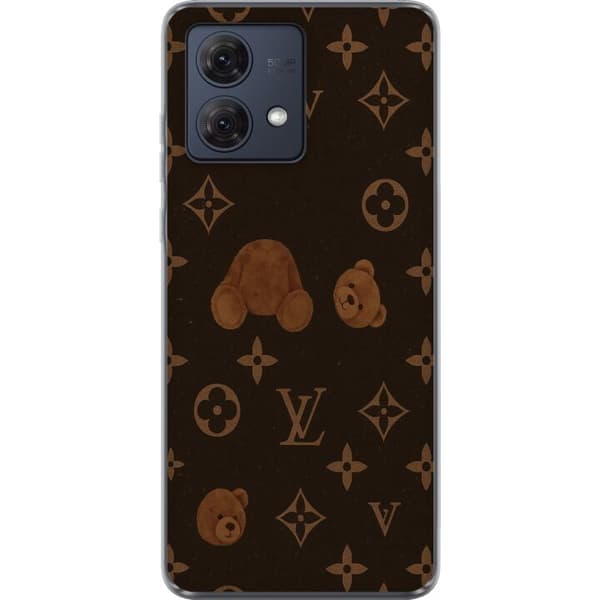 Motorola Moto G84 Läpinäkyvä kuori Plush Luxe