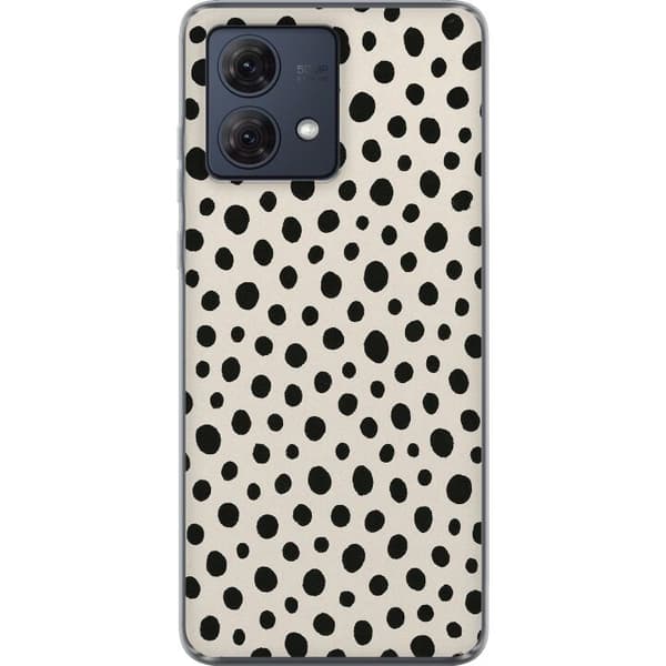Motorola Moto G84 Gennemsigtig cover Dot Dance