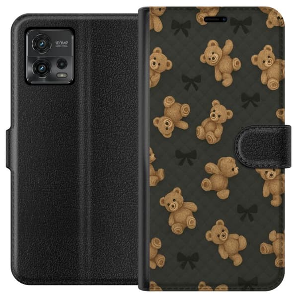 Motorola Moto G72 Lompakkokotelo Teddy Halauksia