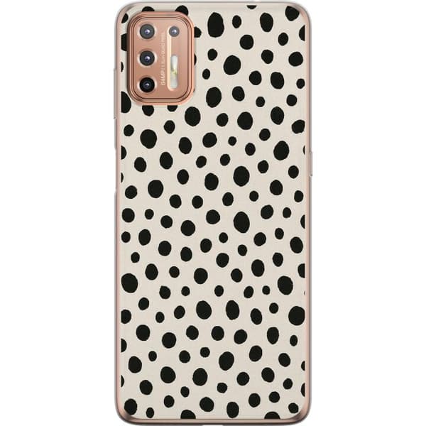 Motorola Moto G9 Plus Genomskinligt Skal Dot Dance