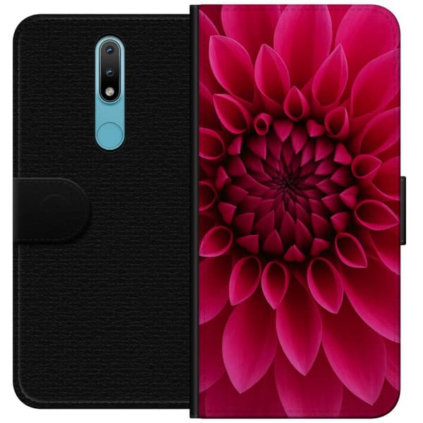 Nokia 2.4 Plånboksfodral Rosecore
