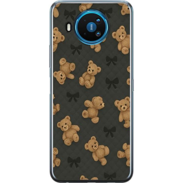 Nokia 8.3 5G Gennemsigtig cover Teddy Knus