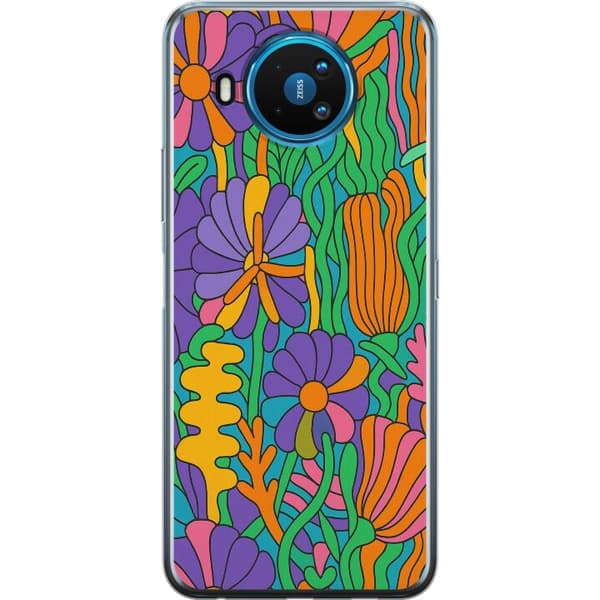 Nokia 8.3 5G Gjennomsiktig deksel Color Pop