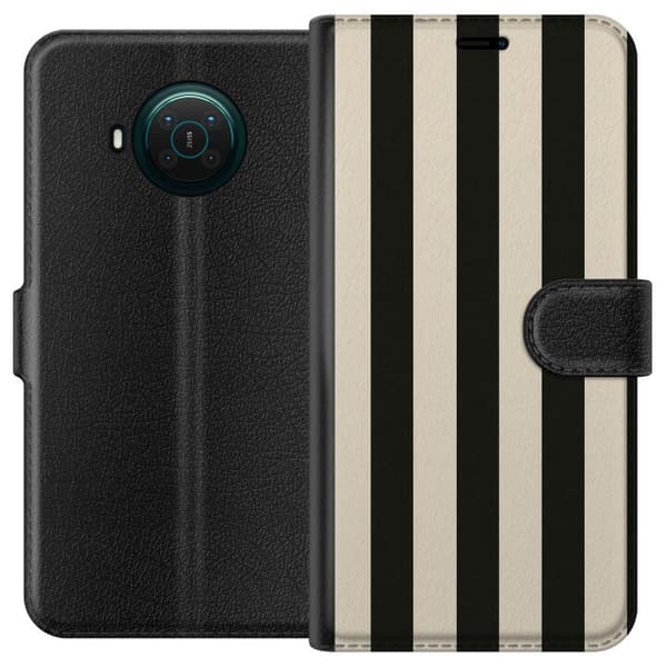 Nokia X10 Lommeboketui Linjestrøm