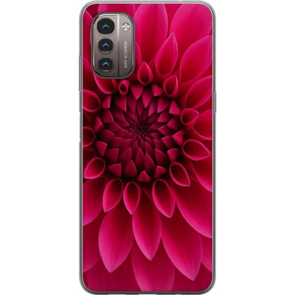 Nokia G21 Gennemsigtig cover Rosecore