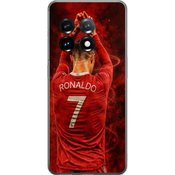 OnePlus 11 Läpinäkyvä kuori Ronaldo