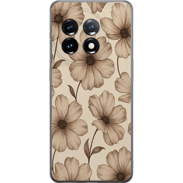 OnePlus 11R Läpinäkyvä kuori Pastel Rush